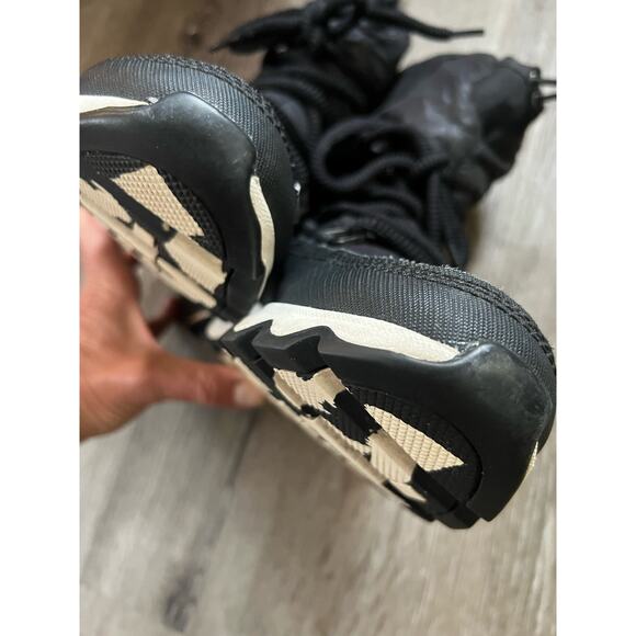 Sorel Boots KINETIC Waterproof Faux Fur Insulated Lace Up Black Women's 8 - Picture 6 of 10